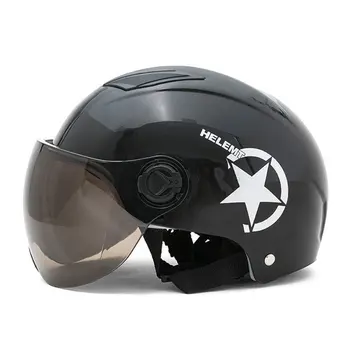 Шлем для электромобиля, Дышащая Мужская Женская Летняя Защитная шапочка для верховой езды на открытом воздухе Со светоотражающей предупреждающей нашивкой, Велосипедные шлемы