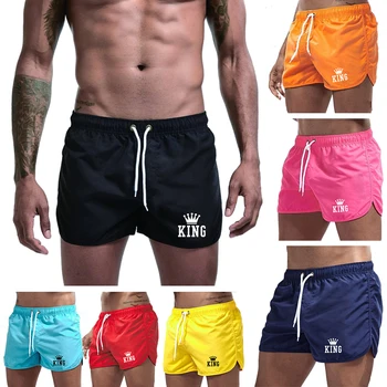 Мужские быстросохнущие шорты Siwmwear Пляжные шорты для плавания Пляжная одежда Спортивные летние пляжные шорты S-3XL